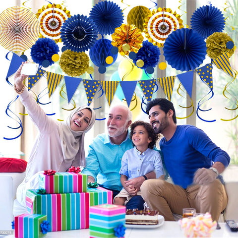 YIOTJUNL banner set brings cohesive styling to large party spaces