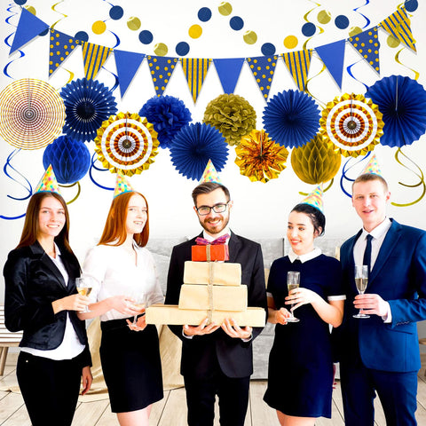YIOTJUNL honeycomb ball adds texture and sparkle to event decor