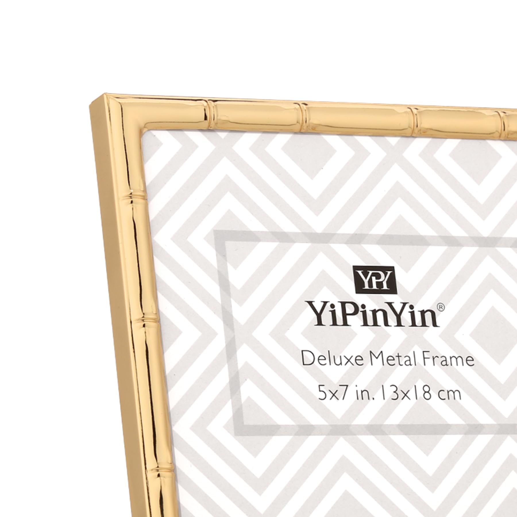 YiPinYin dark gold plated frame delivers durable, luxurious shine.