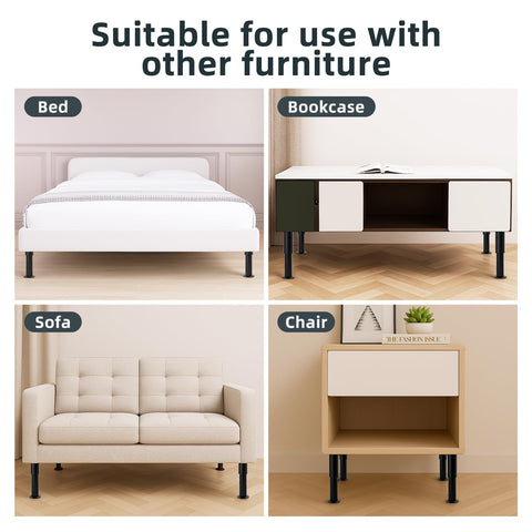 Yireehome packaging includes four legs and adapters for quick setup.