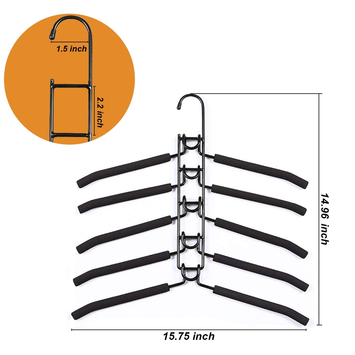 YiSeyruo versatile wardrobe solution suits coats sweaters and shirts efficiently