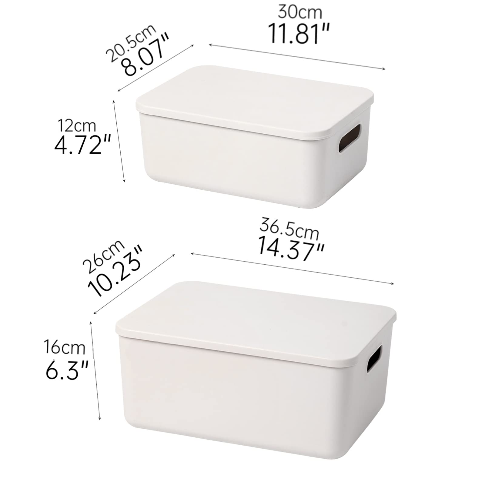 Yishyfier kitchen and toy storage bin helps keep countertops tidy