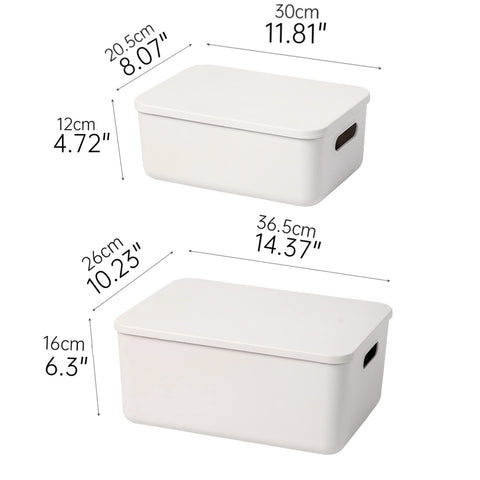 Yishyfier kitchen and toy storage bin helps keep countertops tidy