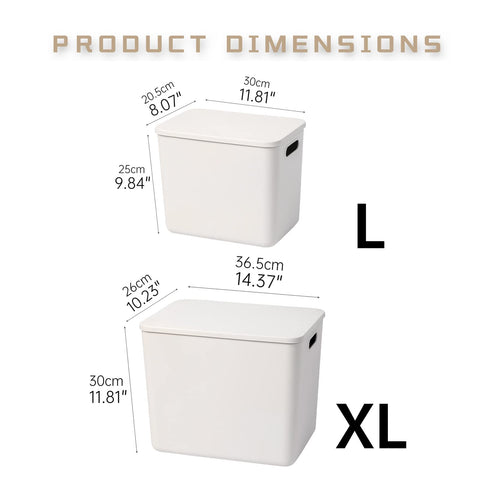 Yishyfier lid storage basket small stack enables compact organization.