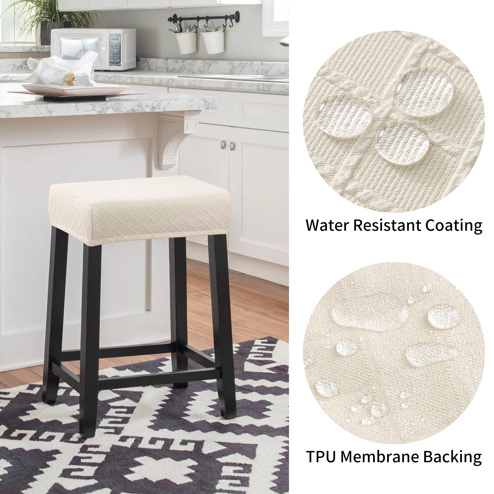 YISUN dual waterproof layer demonstrates spill protection for busy homes.