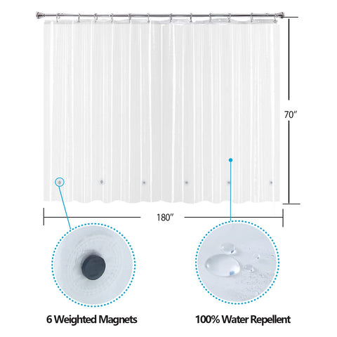 YISURE header with rust-free grommets reinforces long-lasting durability.