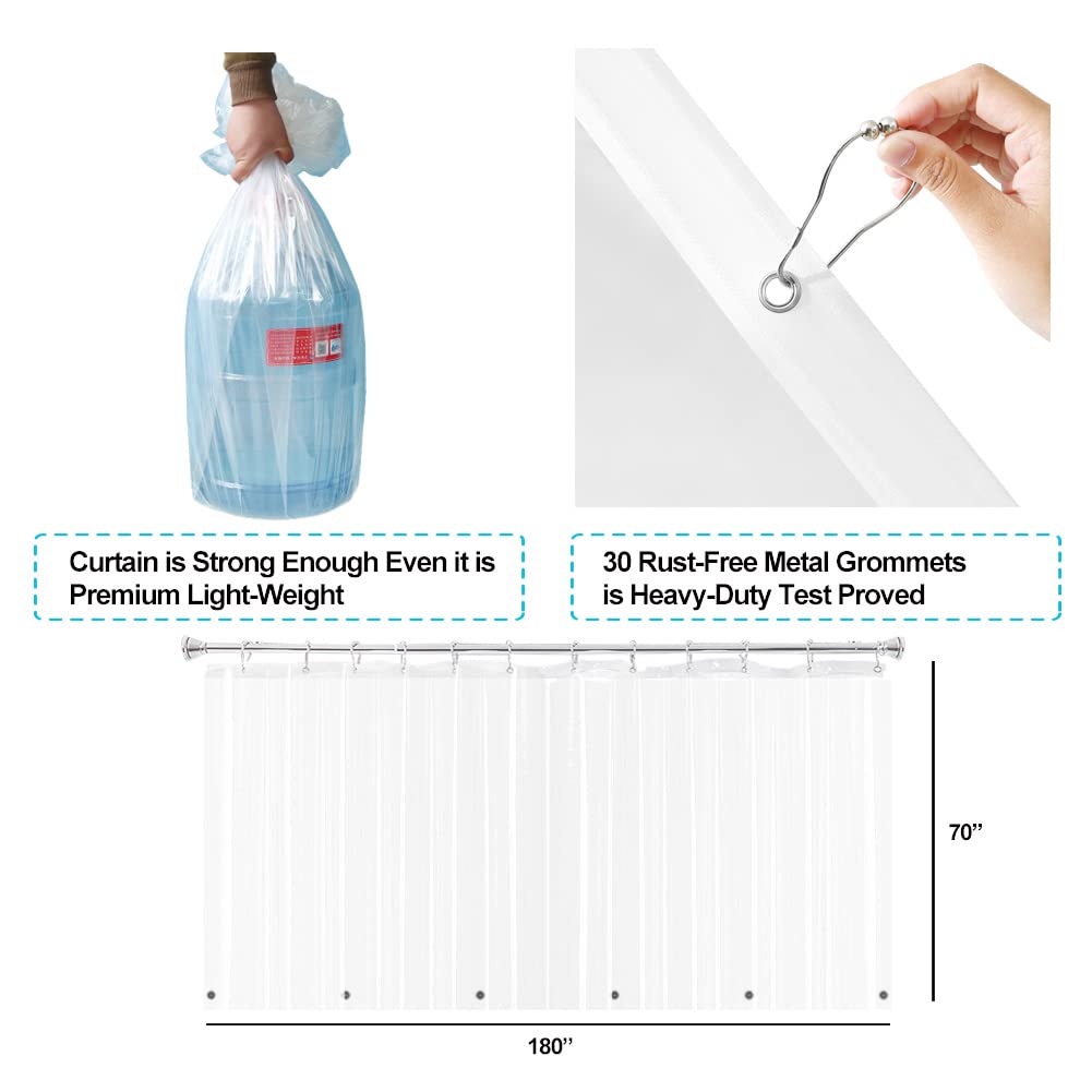 YISURE in-bathroom setup demonstrates a practical use around a freestanding tub.