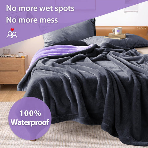 YISURE easy-care blanket is machine washable for busy homes.