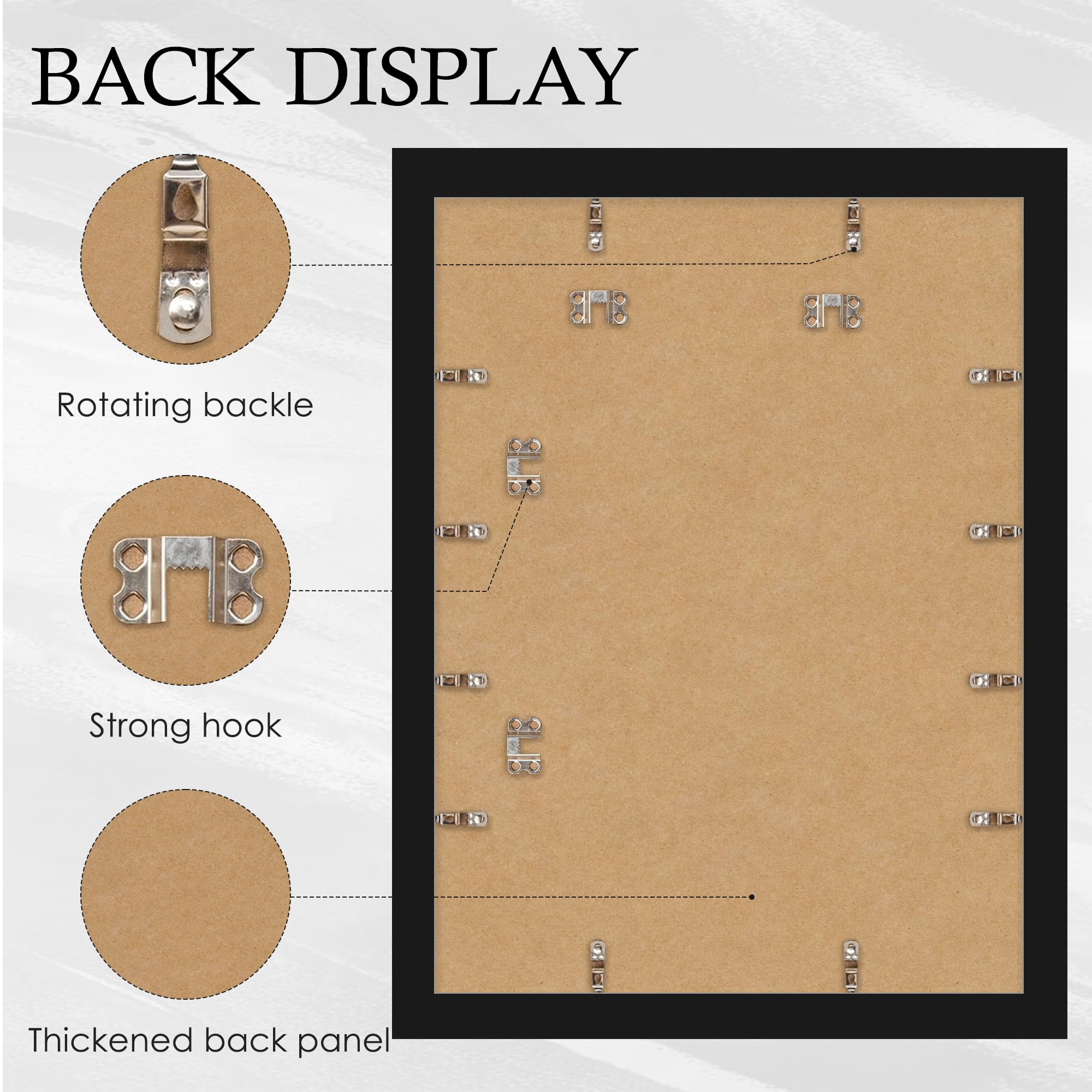 YiTanli Puzzle Frame engineered wood materials and sturdy build