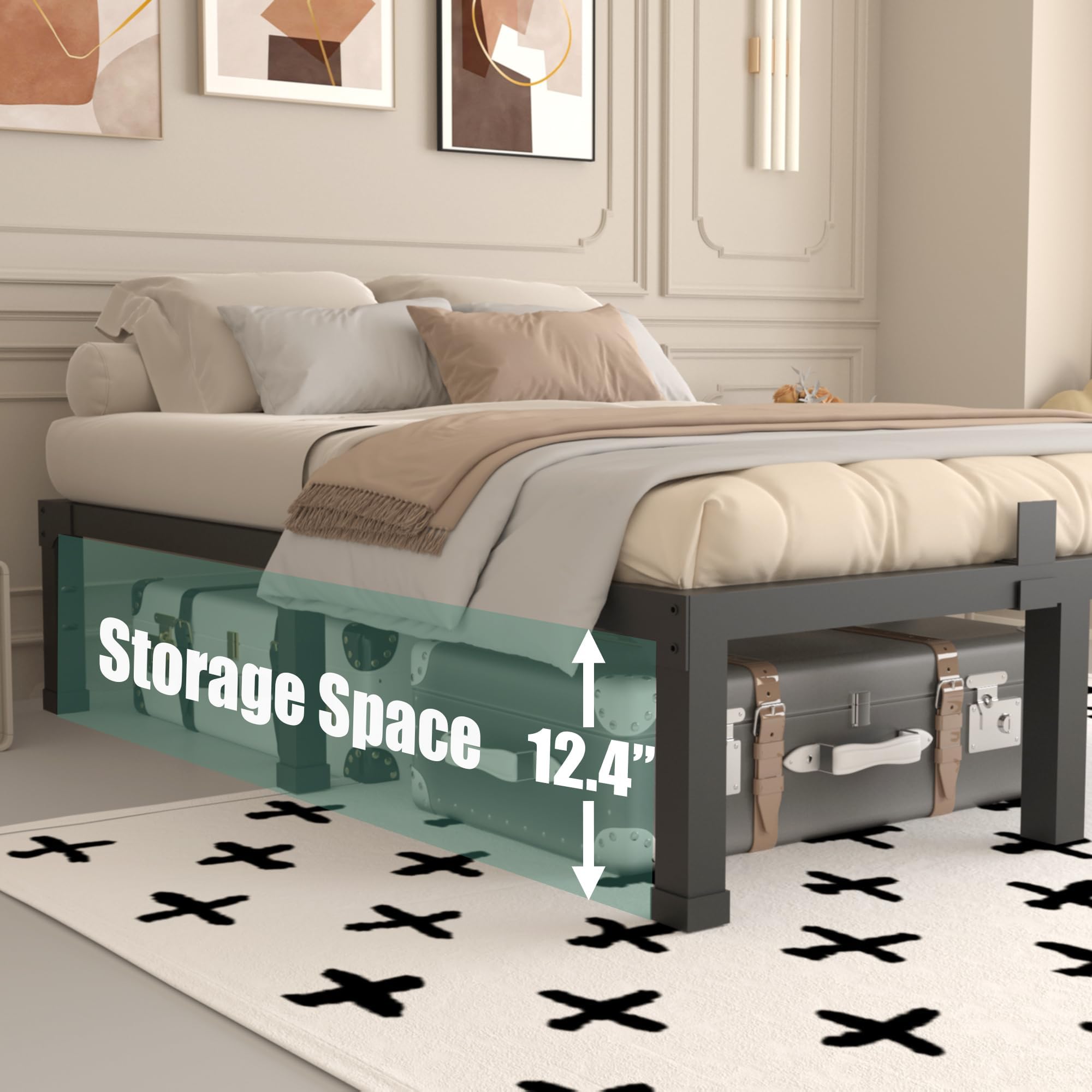 Yitong Angel anti-slip pad protects floors and stabilizes the frame.