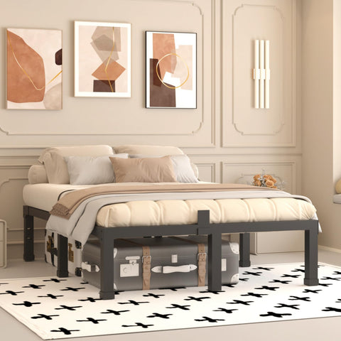 Yitong Angel 14-inch bed frame front view with durable frame lines.