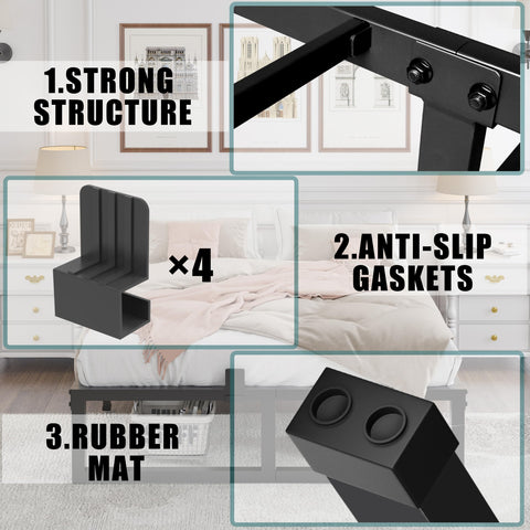 Yitong Angel under-bed storage offers 12-inch clearance for clothes and shoes.