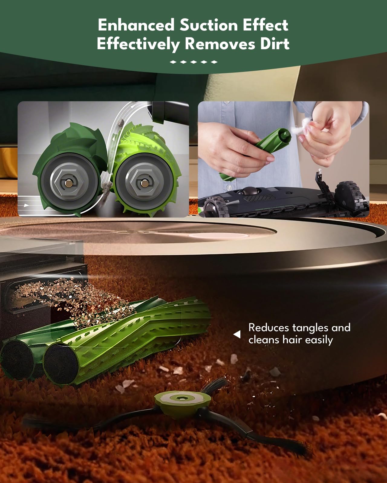Yivy Roomba Combo J7+/J9+ HEPA filters trap fine particles