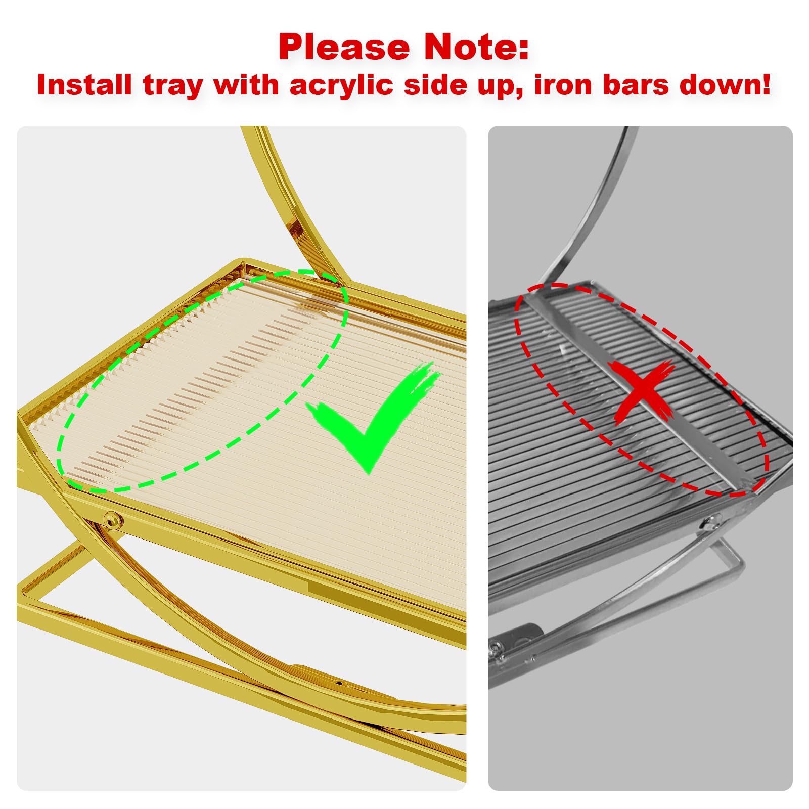 YIWANFW easy-assembly with predrilled holes for quick setup