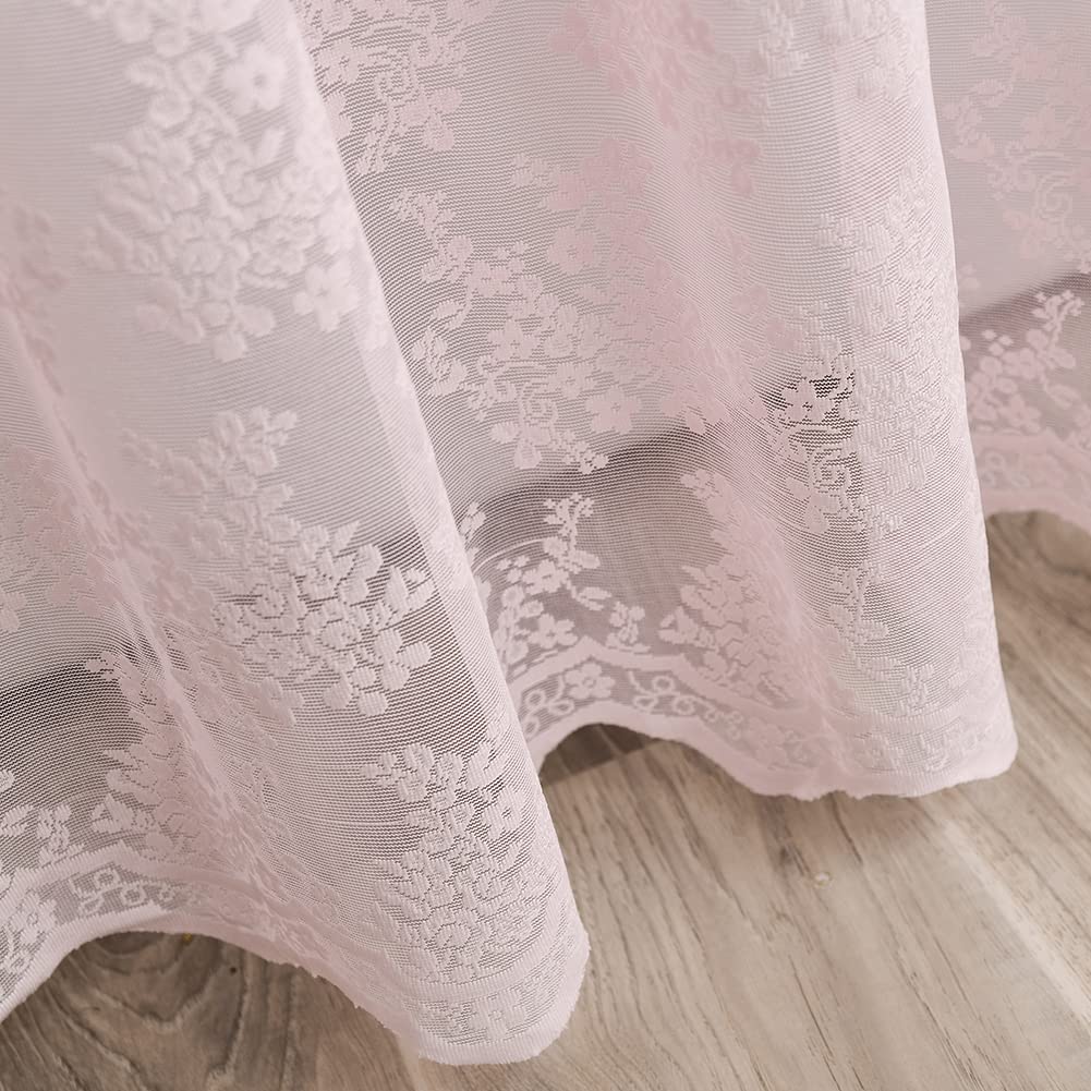 YJ YANJUN farmhouse style curtain complements shabby chic bathrooms