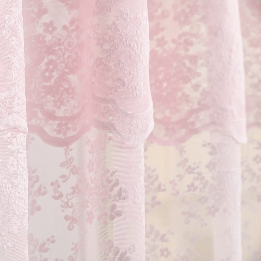 YJ YANJUN scalloped lace edge enhances elegance and privacy