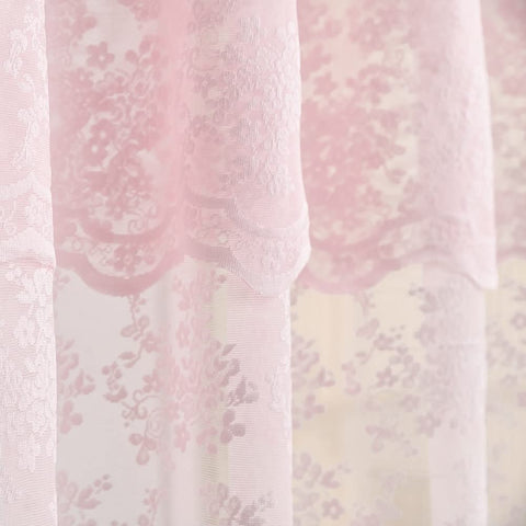 YJ YANJUN scalloped lace edge enhances elegance and privacy