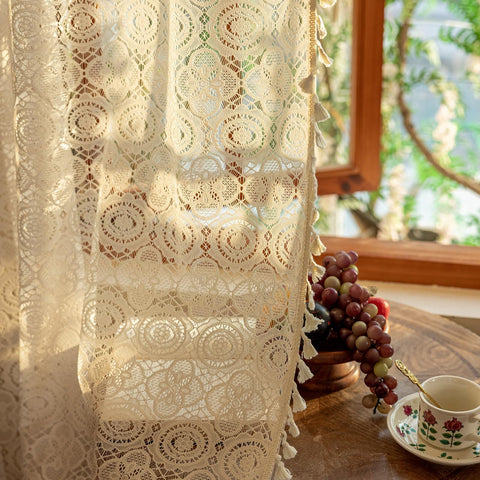 YJ YANJUN soft-light filtering curtains create warm interiors