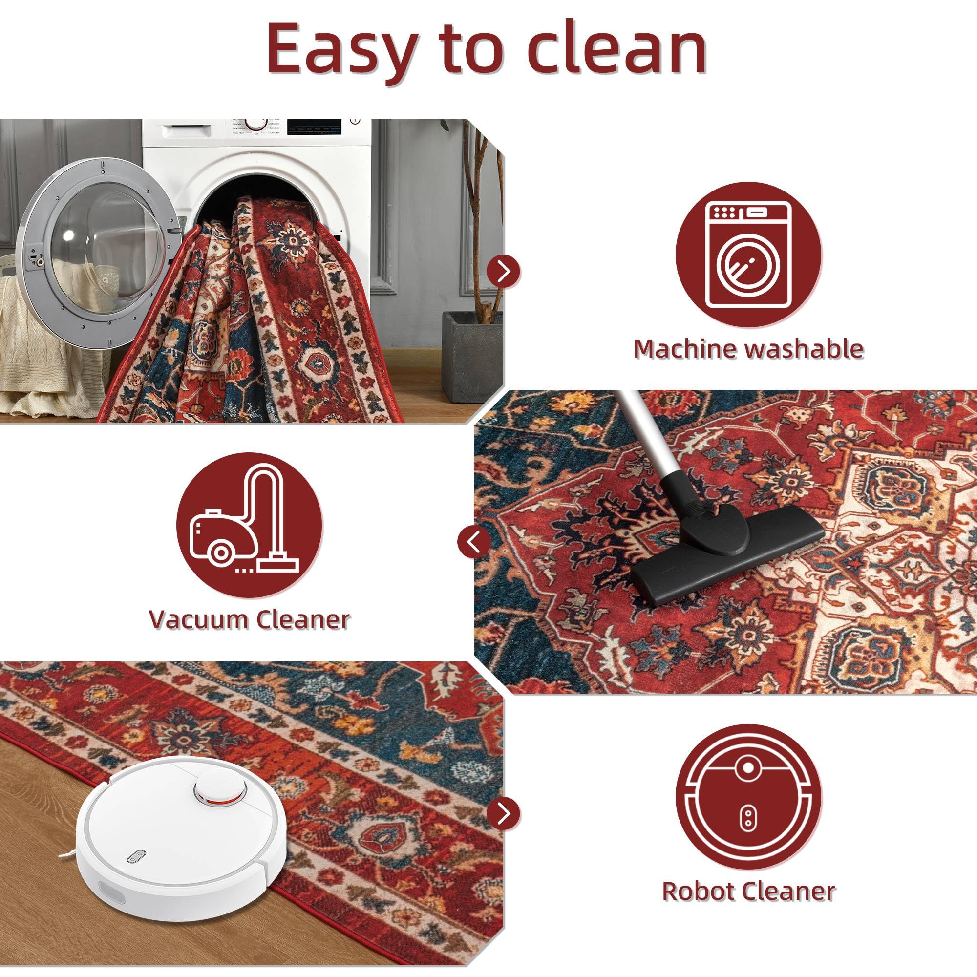 YJ.GWL versatile 4x6 rug ideal for bedrooms and entryways.