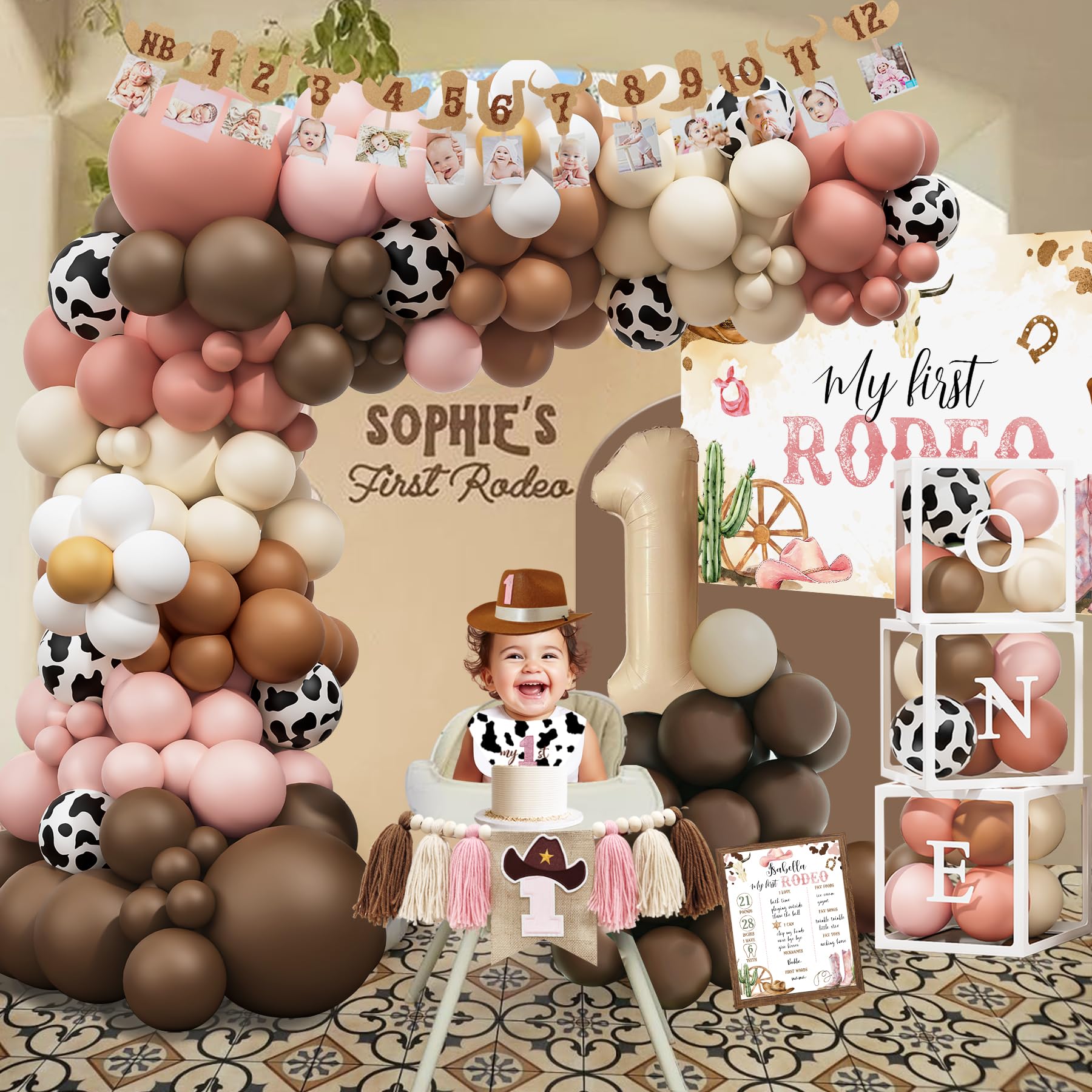 YJDFWAUT balloon box provides a colorful centerpiece for celebrations.