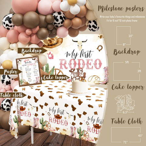 YJDFWAUT western 1st birthday bandana outfits and occasion-ready visuals.