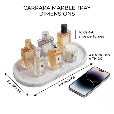 YKAJO bathroom counter tray keeps soap and jewelry tidy