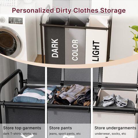 YKDIRECT airtight lid and smooth casters reduce odors and ease movement.