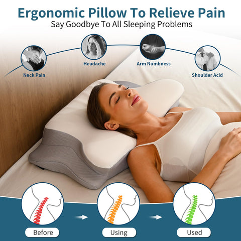 Ylekto memory-foam adapts to your shape for personalized comfort.