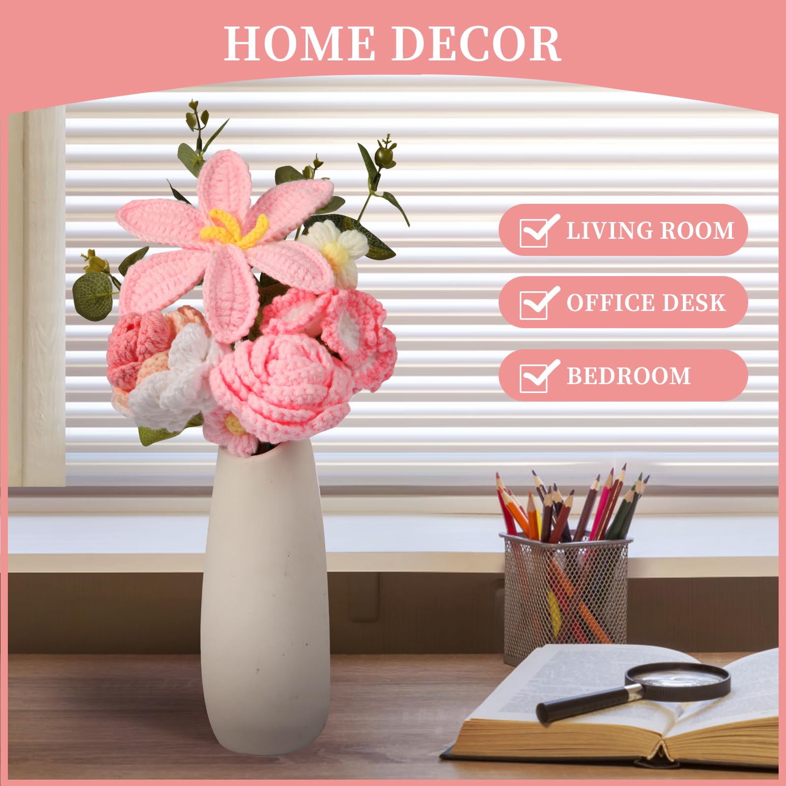 Ylwwccxf pink bouquet gift-ready arrangement for celebrations and gifting
