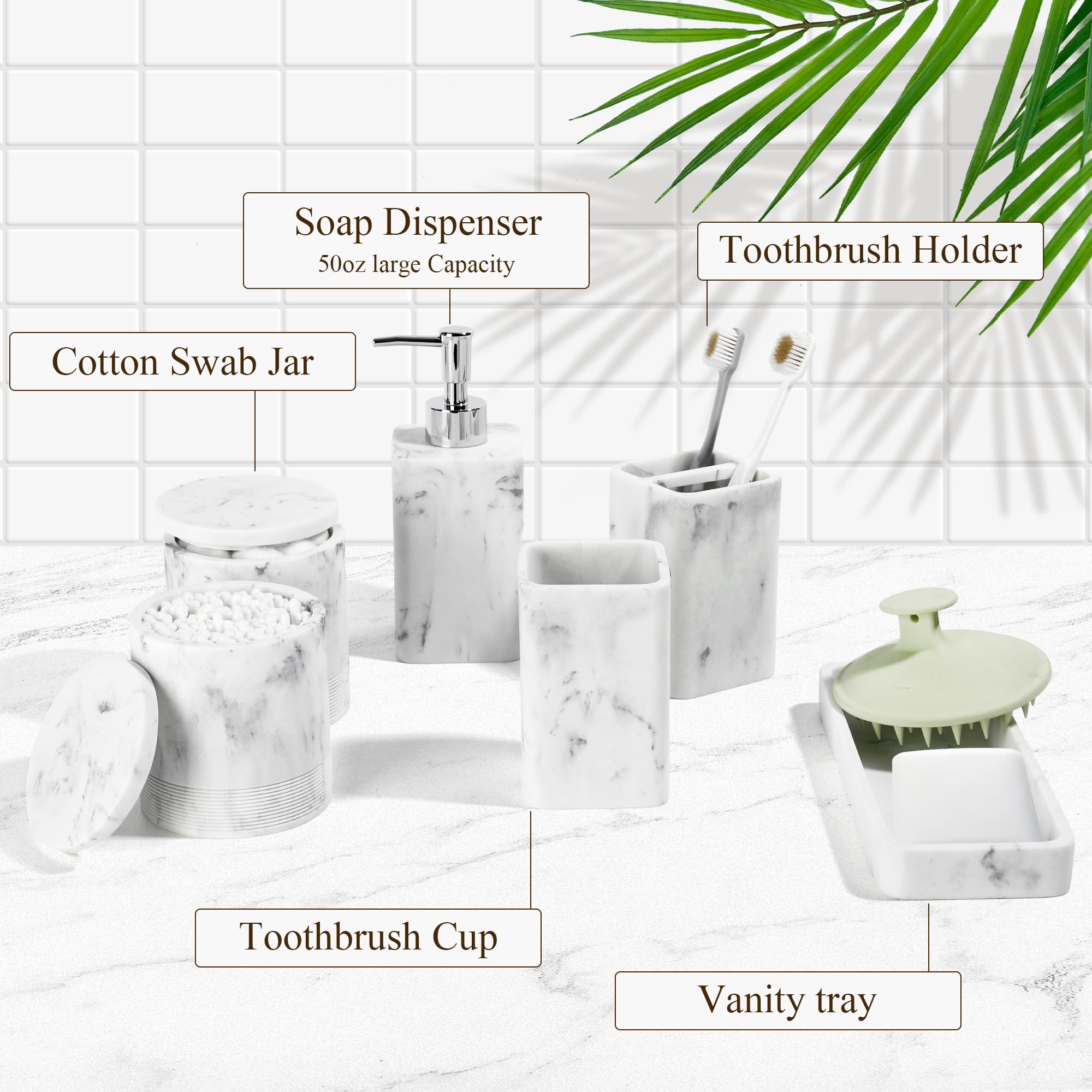 YMXYJM apothecary jar stores cotton balls neatly