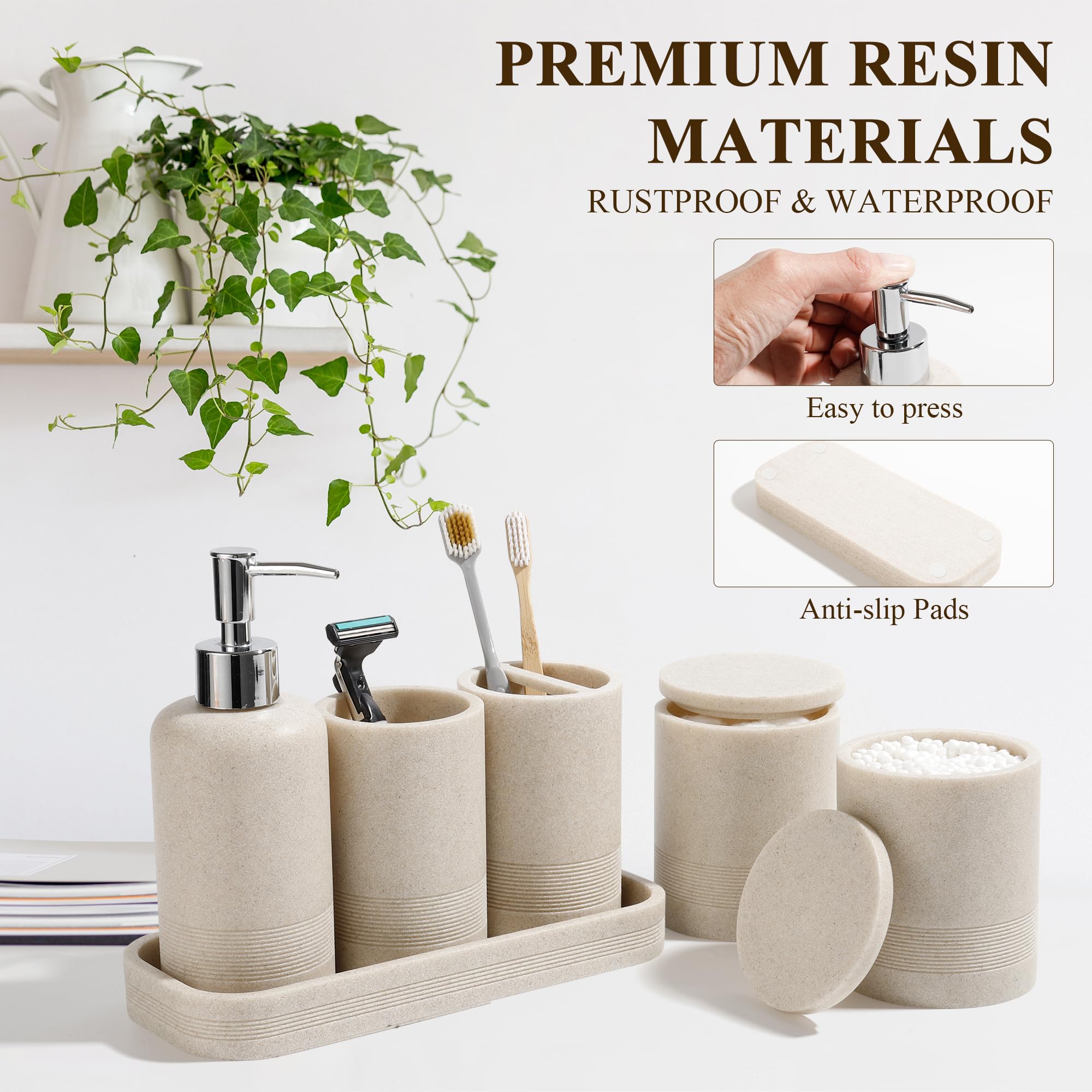 YMXYJM apothecary jars organize cotton swabs and cotton balls neatly