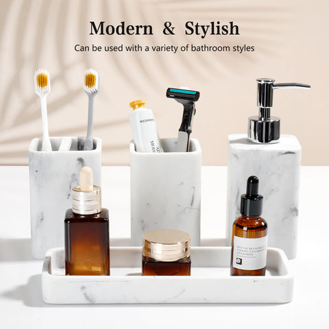YMXYJM toothbrush holder keeps daily brushes organized and within reach.