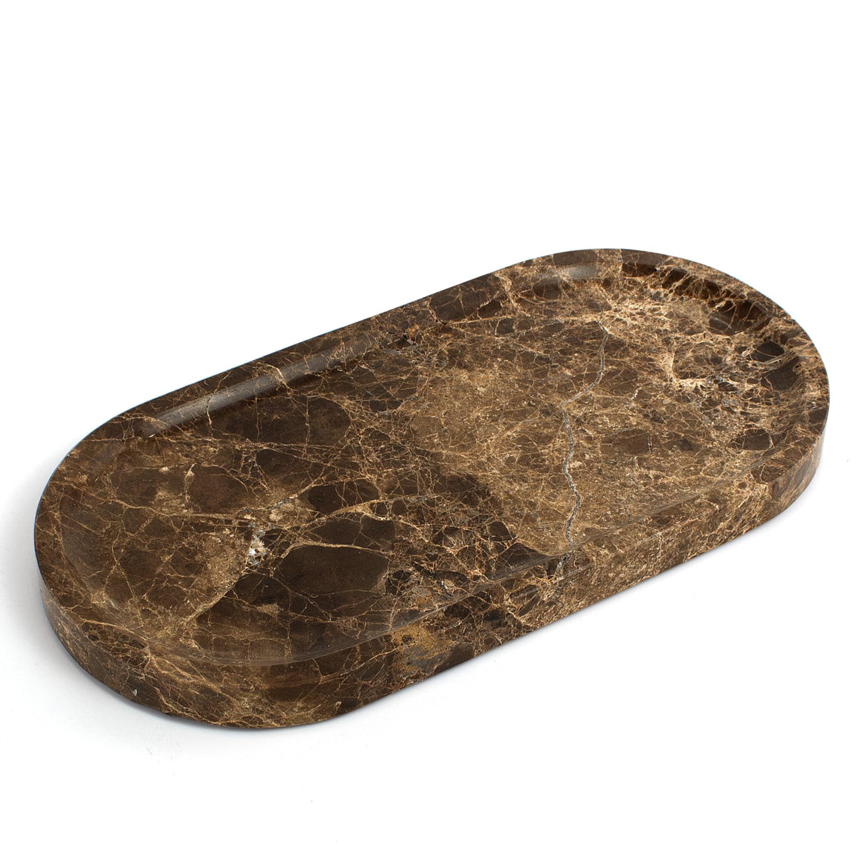 YMXYJM marble tray bathroom display with elegant veining and organized counter