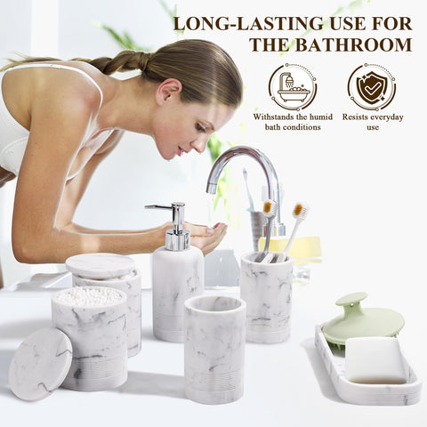 YMXYJM bathroom tumbler for toothpaste, razors, and brushes neatly