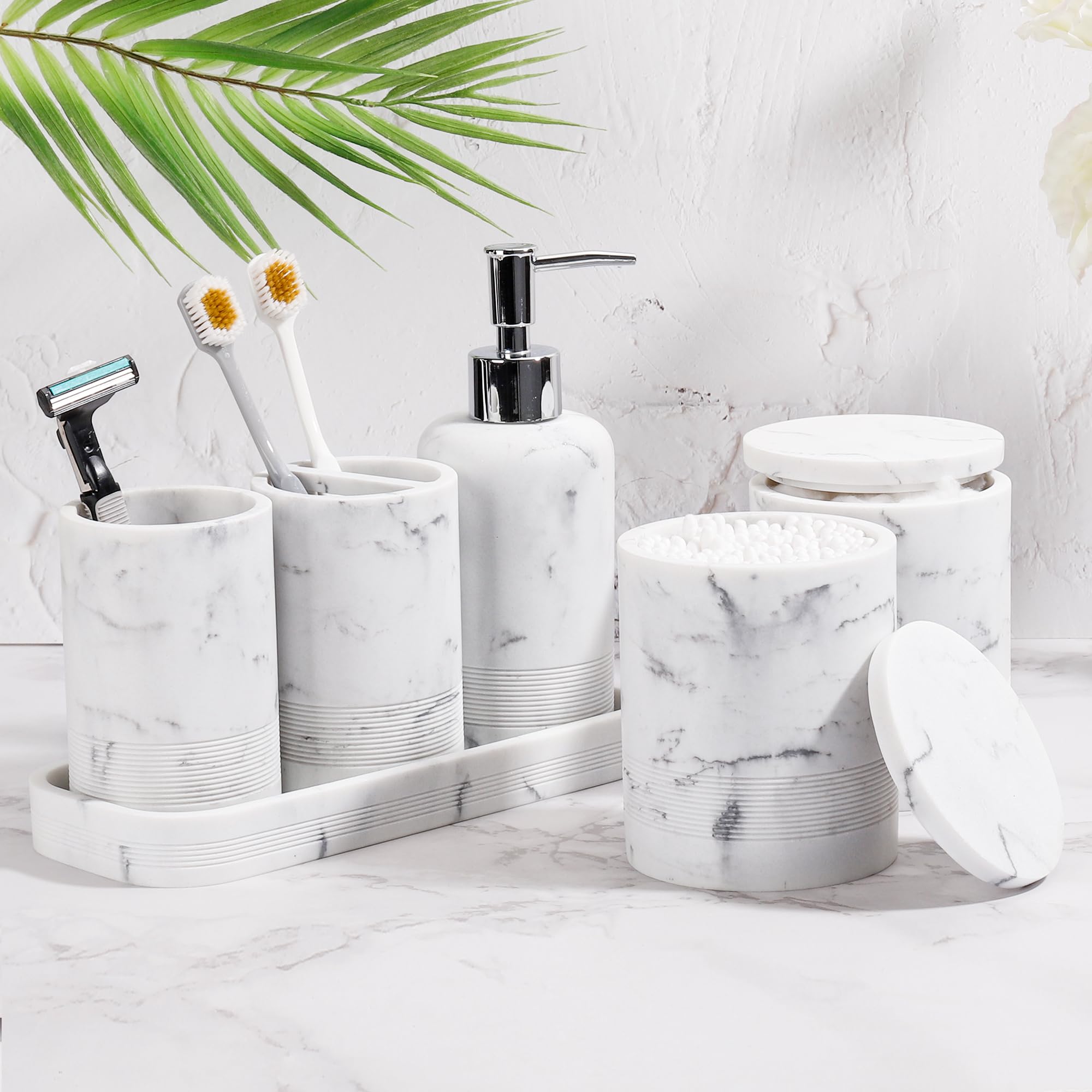 YMXYJM toothbrush holder keeps brushes organized and accessible