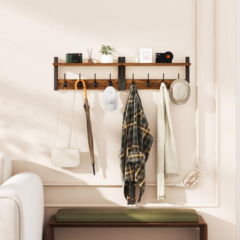 YMYNY entryway helper organizes umbrellas, hats, and accessories
