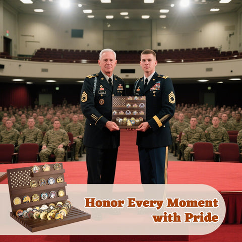 Yncotte gift-ready display supports veterans, collectors, and officers