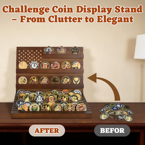 Yncotte walnut display elevates home desk with premium collector appeal