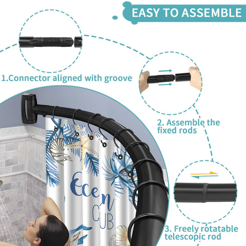 Durable aluminum construction resists rust for daily moisture exposure.