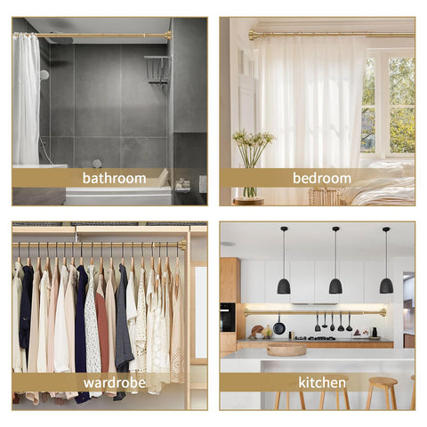 YNL versatile rod used in bathroom, kitchen, living room, patio