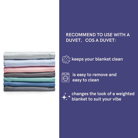 YnM 15lbs weighted blanket gift-ready packaging emphasizing thoughtful present.