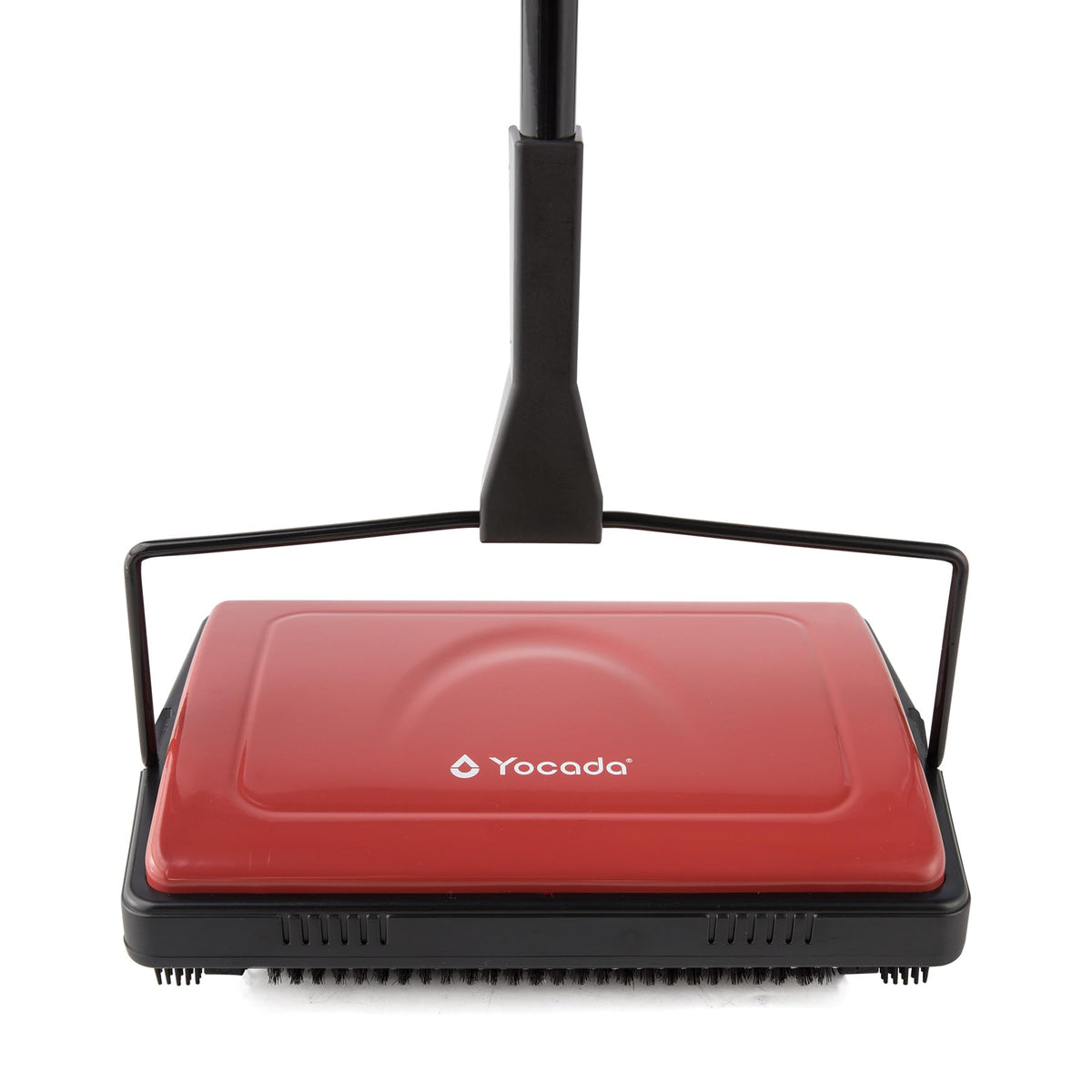 Yocada carpet sweeper cleans pet hair from low-pile carpets for a quick tidy.