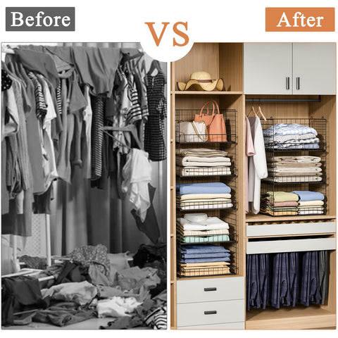Yociyoga breathable see-through design supports wardrobe visibility.