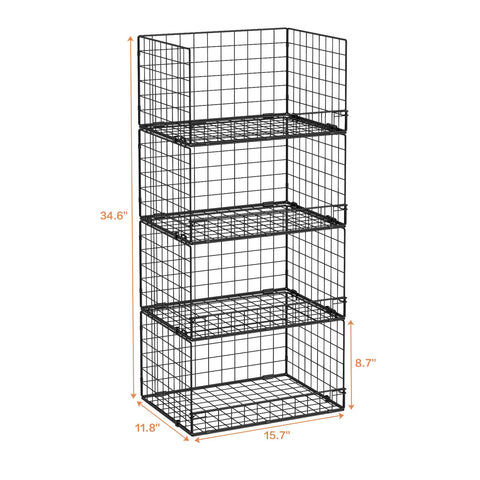Yociyoga easy-assembly closet organizers require no tools.