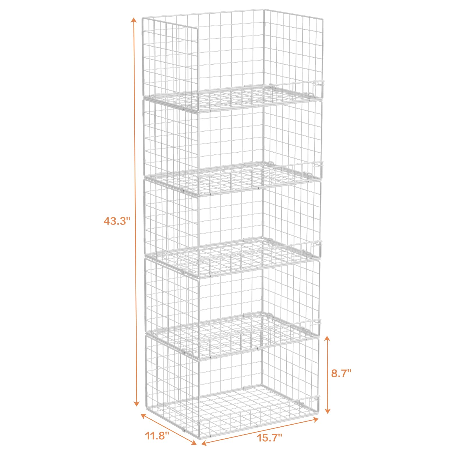 Yociyoga easy-assembly closet organizers install without tools
