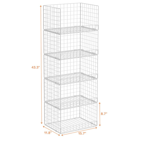 Yociyoga easy-assembly closet organizers install without tools