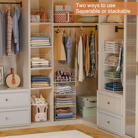 Yociyoga foldable shelf system saves space when stored in a corner