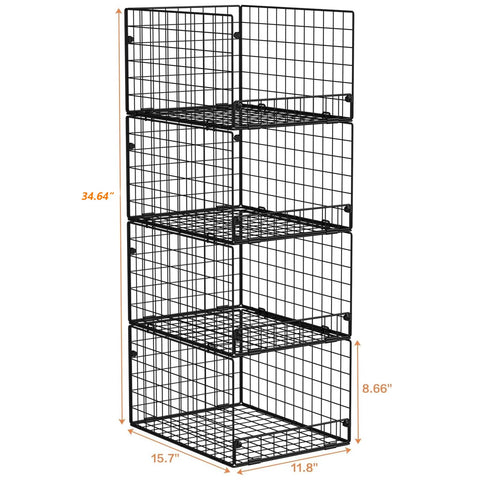 Yociyoga Multi-use closet bins store clothes, toys, or books in one place.