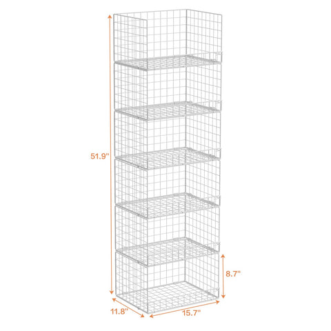 Yociyoga organization closet system helps reduce clutter efficiently