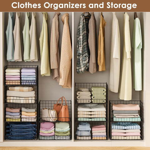 Yociyoga patent-protected closet shelf technology supports strong storage.